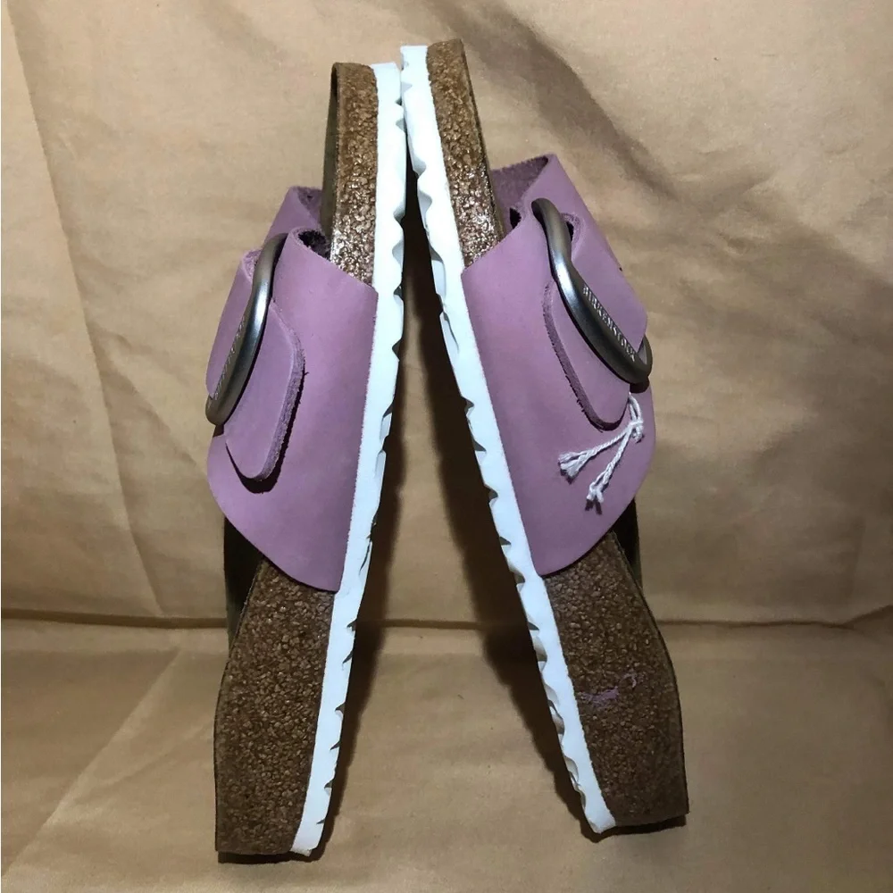 Birkenstock Madrid Big Buckle Silver